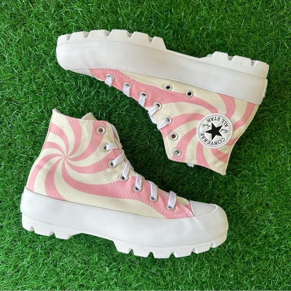 Converse Chuck Taylor All Star Lugged Hi Pink Candy - Picture 2 of 8